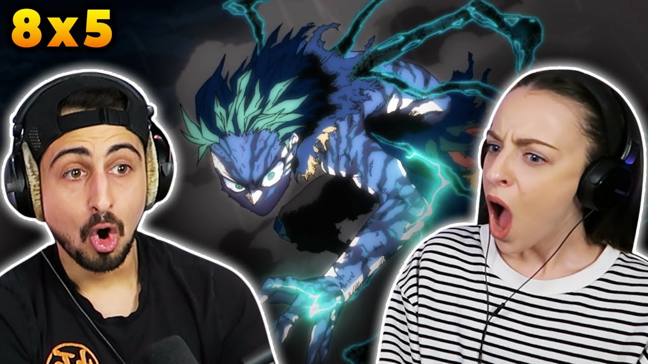 DEKU LOCKS IN!! *MY HERO ACADEMIA* 8x5 REACTION!
