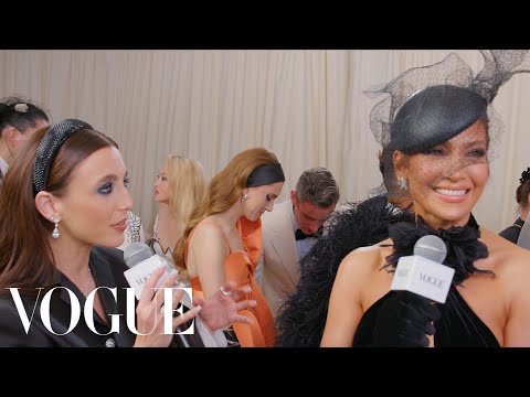 Jennifer Lopez Revels in the Extraordinary at the Met | Met Gala 2023 With Emma Chamberlain | Vogue