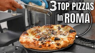 3 BEST PIZZA PLACES IN ROME! To visit in 2023