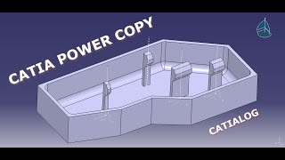 POWER COPY - CATIA V5 - CATIALOG