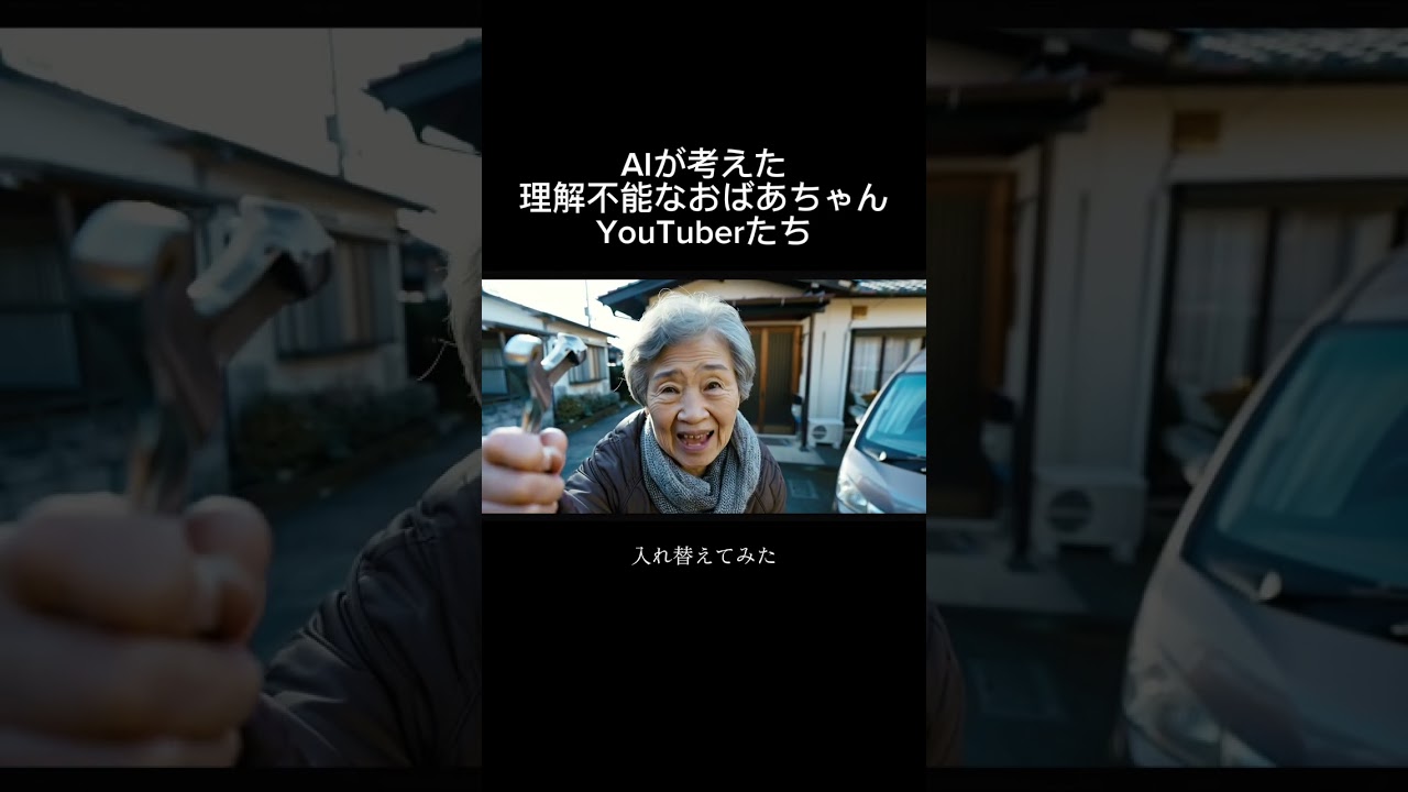 AIが考える理解不能なおばあちゃんYouTuberたち【その3】 #ai動画 #ai #aishorts #aishorts #ai生成 #おばあちゃん