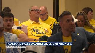 Missouri Realtors rally in Columbia against Amendments 4 and 5