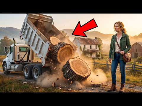 The Logging Crew Dumped Giant Tree Stumps on Her Farm—She Saw Opportunity