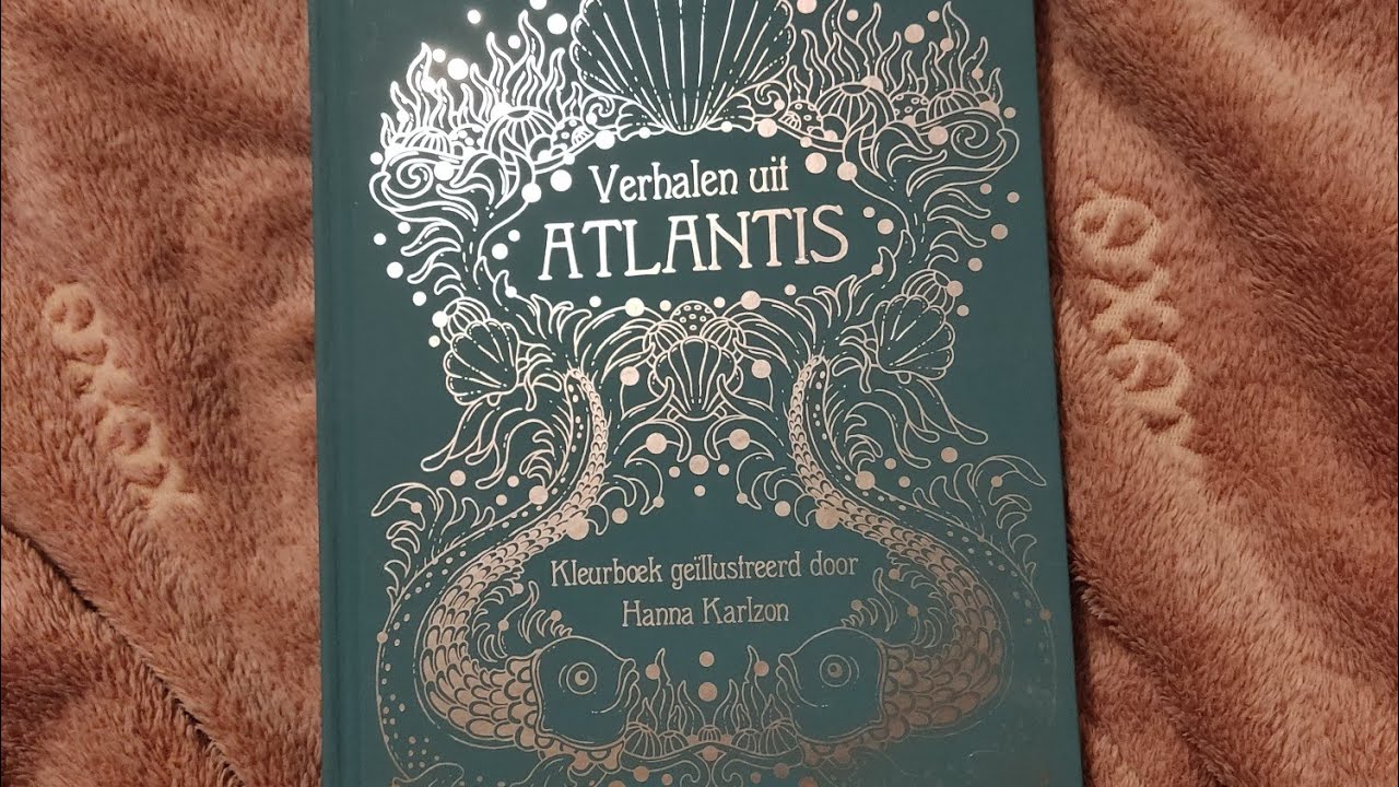 Adult Coloring Hanna Karlzon verhalen uit Atlantis flip+finished