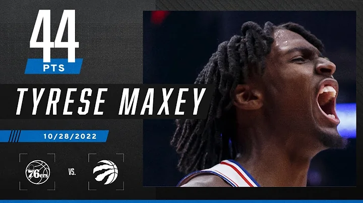 Tyrese Maxey makes FIRST 10 SHOTS en route to 40+ ...