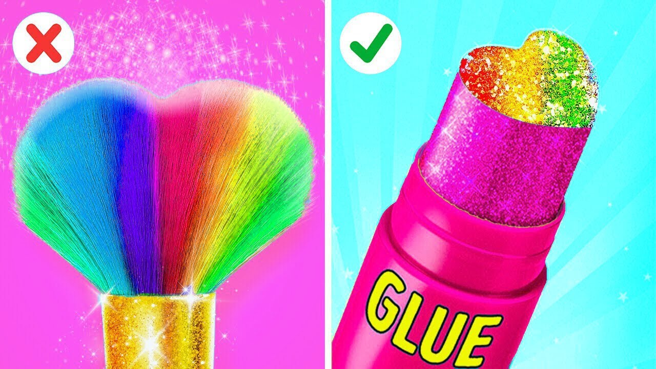 CRAZY ART HACKS : Cool Crafts You Will Love! DIYS & Sneaking Ways by ...