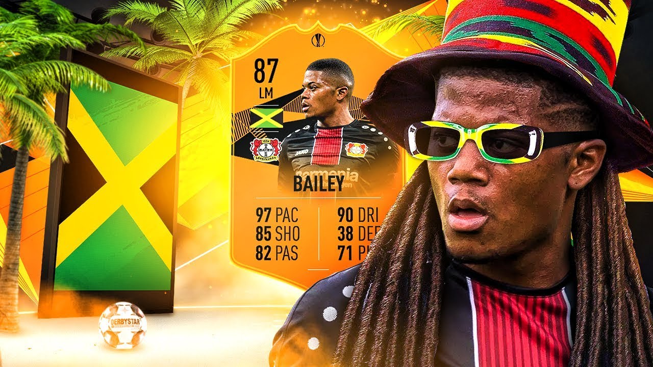 THIS CARD IS AWESOME! 87 EUROPA LEAGUE MOMENTS BAILEY PLAYER REVIEW! FIFA 19 Ultimate Team