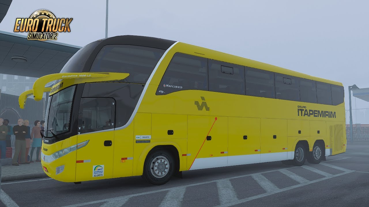 ITAPEMIRIM | MAPA EAA | Jataí X Santa Rita do Araguaia | Marcopolo G6 1550 LD V1.55 | EURO TRUCK 2