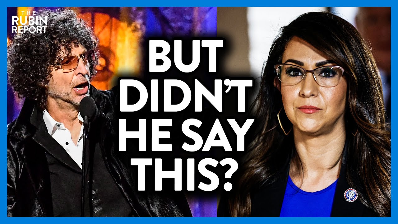 Howard Stern Forgot That He Also Said This When He Attacked Lauren Boebert | DM CLIPS | Rubin Report