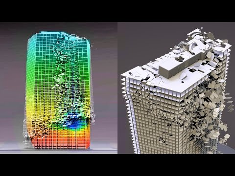 Fracture Simulation Case Study of Progressive Collapse