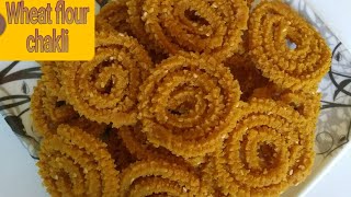 wheat flour chakli recipe | wheat chakli recipe | CHAKLI RECIPE