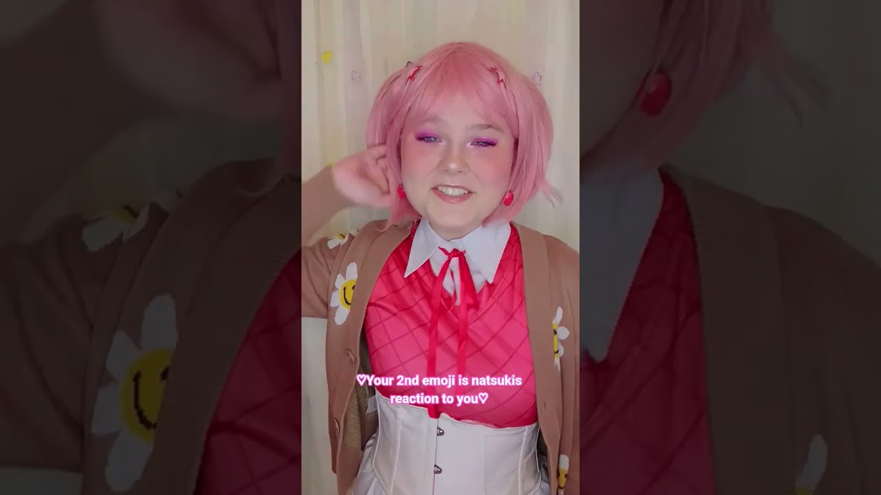 ♡ #cosplay #ddlc #ddlccosplay #ddlcnatsuki #ddlcyuri #trending #viral #relatable #boost #blowup