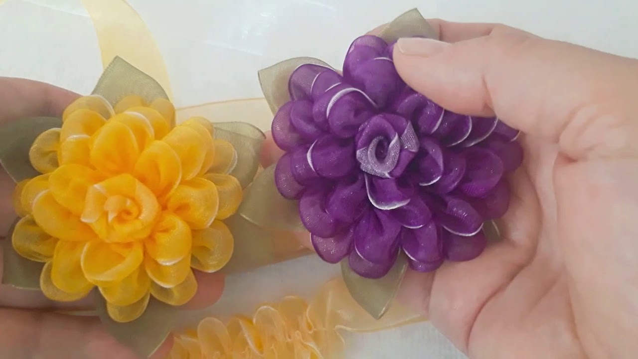 #Özlem #Topal #Organza#Kurdale#Kasımpatı#Çiçegi#Havlunakışı#Motif#yapımı#