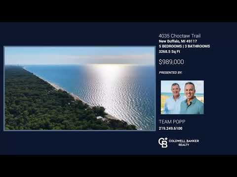 4035 Choctaw Trail, New Buffalo, MI home video tour