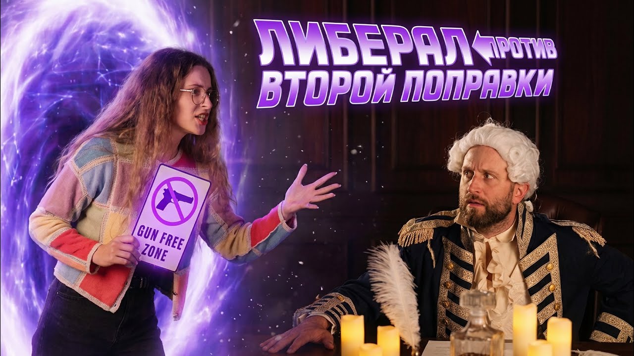 Либерал против второй поправки || Liberal Goes Back In Time To Fix The 2nd Amendment