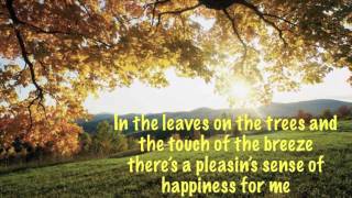 Vignette de la vidéo "Top of The World - The Carpenters (Lyrics)"