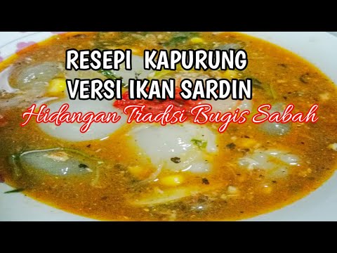Kapurung Sabah Recipe