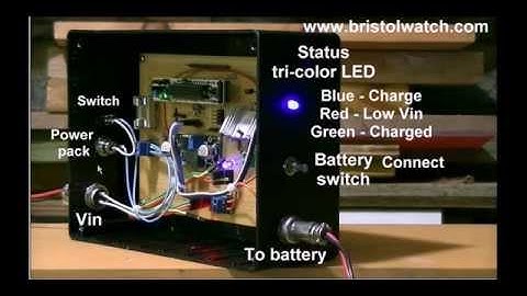 Arduino Battery Charge Controller for Solar Panels