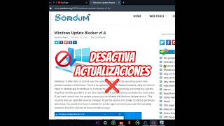 Cómo Desactivar Actualizaciones de Windows 11/10/8/7 🚫 Deshabilitar Update ✅ #pc #hack #bloquear