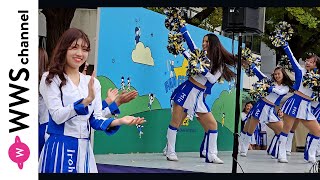 diana(ディアーナ)、ミニスカ衣装で横浜野外ステージで熱狂的パフォーマンス！＜横浜DeNAベイスターズ ファンフェスティバル2023＞