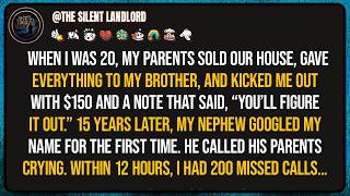 My Parents Evicted Me For My Golden Child Brother With $150—Then My Nephew Googled My Name 15Year News