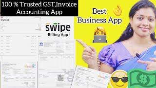 Profitable Business tamil|How to file GST?|Free Accounting Software |Business App|Swipe|Kumaripenn| screenshot 4