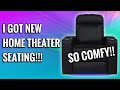 THE MOST COMFORTABLE HOME THEATER SEATS!!! | VALENCIA PIACENZA SEATS