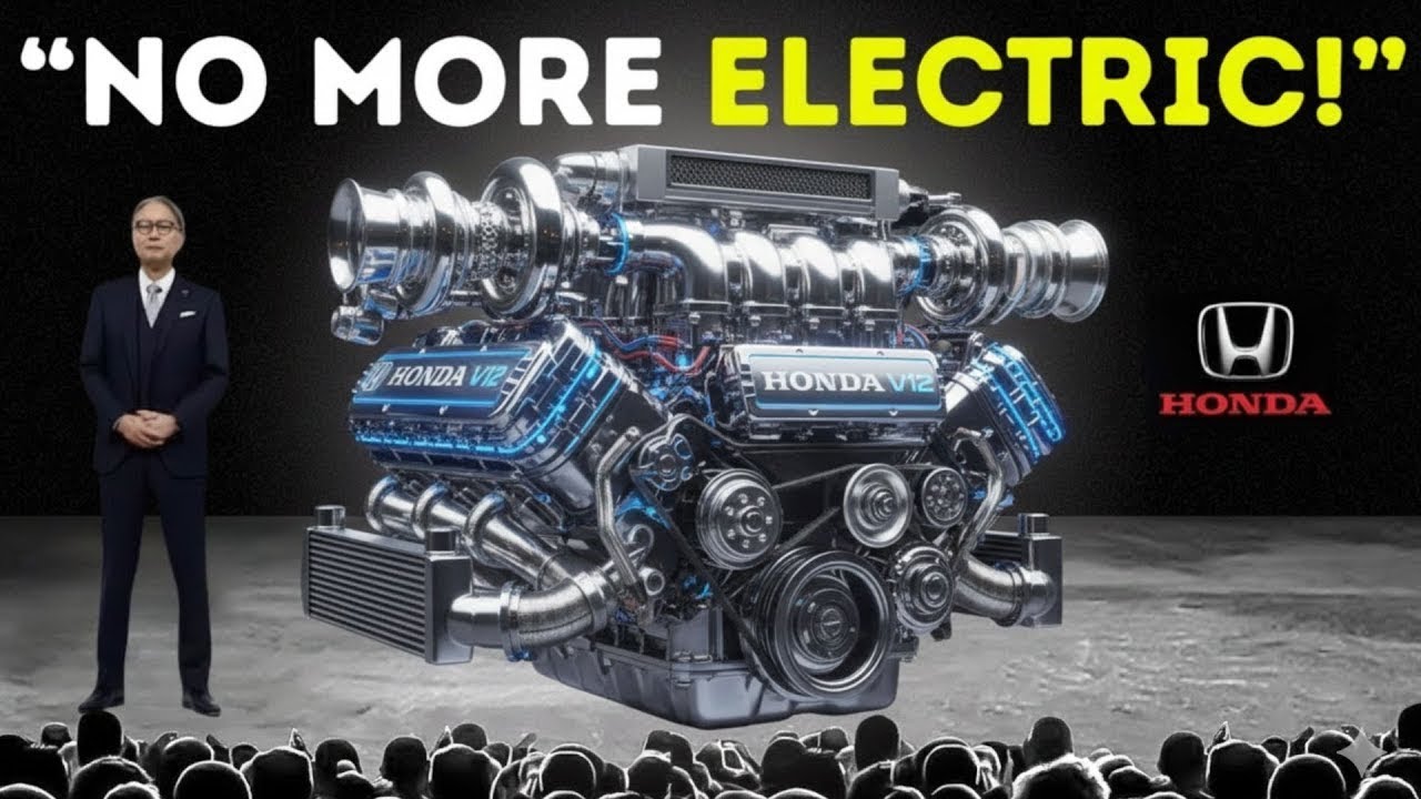 Honda CEO: "This New Engine Will DESTROY The Entire EV Industry!" - YouTube