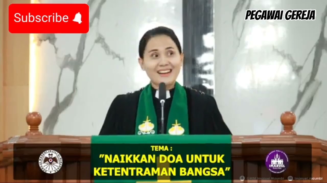 KHOTBAH || Pdt.Ginna Boediman.M.Th.