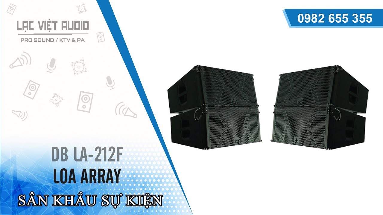 Lạc Việt Audio | Loa array DB LA212F loa array cho sự... - youtube
