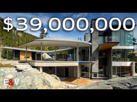 Video: Chalet de montaña de lujo con impresionantes vistas panorámicas en Whistler, Canadá