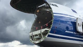 Inside Boeing 7478F one of longest cargo freighter