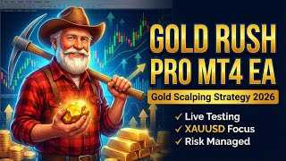 Gold Rush Pro MT4 Expert Advisor | Best XAUUSD Gold Scalping EA 2026 | Full Review & Settings