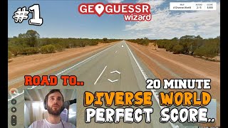 My first attempt at a sub 20 minute diverse world perfect score..