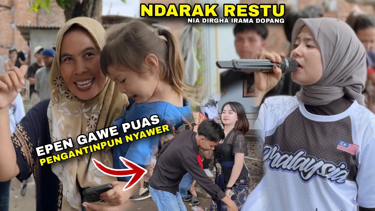 NDARAK RESTU DAN 2 LAGU SASAK LAINNYA SPESIAL REQUEST DARI PENGANTIN - NIA DIRGHA IRAMA DOPANG