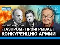 КРУТИХИН: Нефтяной кризис. При чем здесь война. «Газпром» против армии РФ: борьба за кадры