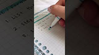 How To Organize Your Math Notes Easy Aesthetic