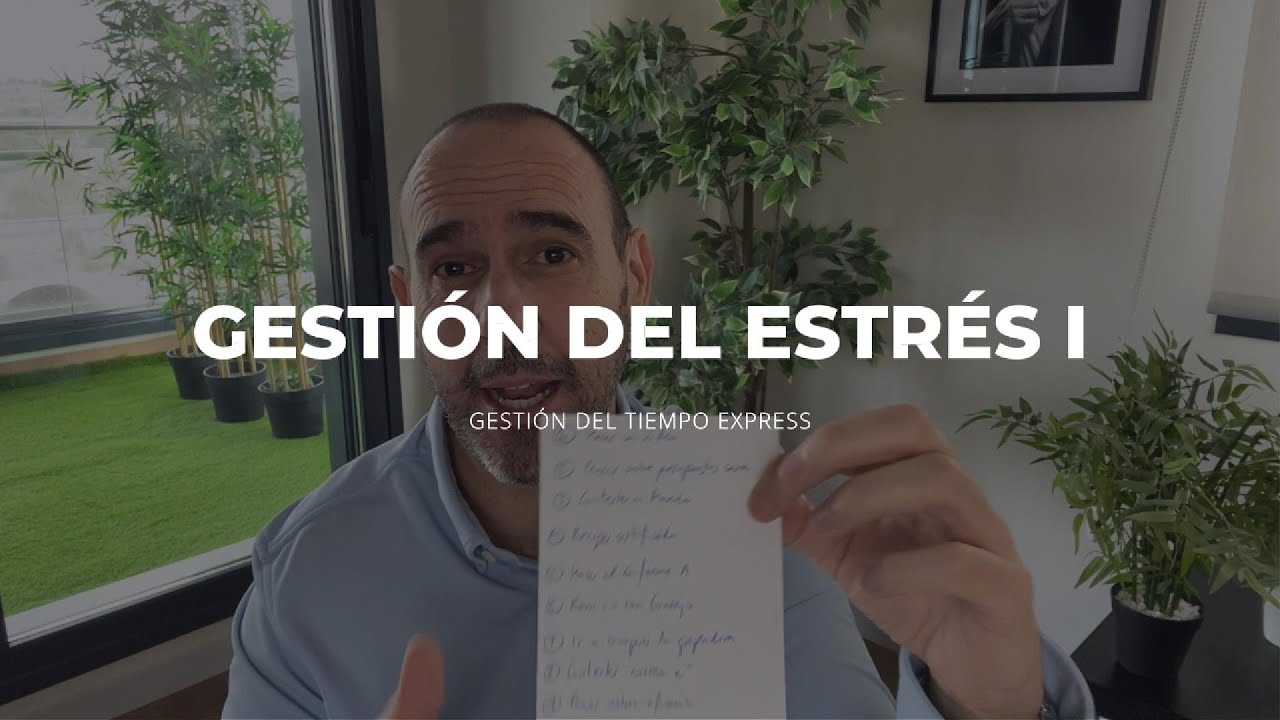 Gestión del estrés 1.  Gestión del tiempo