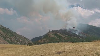 Wind could cause problems for crews fighting Middle Canyon Fire