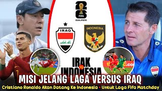🔴MENGEJUTKAN~JELANG LAGA INDONESIA VS IRAQ • CRISTIANO RONALDO UNGKAP HAL INI