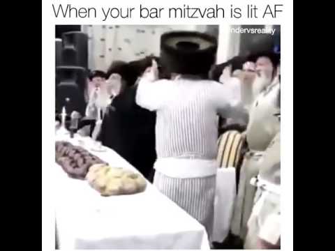 When Your Bar Mitzvah Is Lit Af