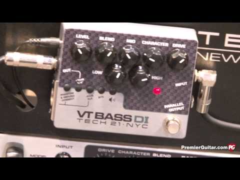 NAMM '13 - Tech 21 Blonde Deluxe and VT Bass DI