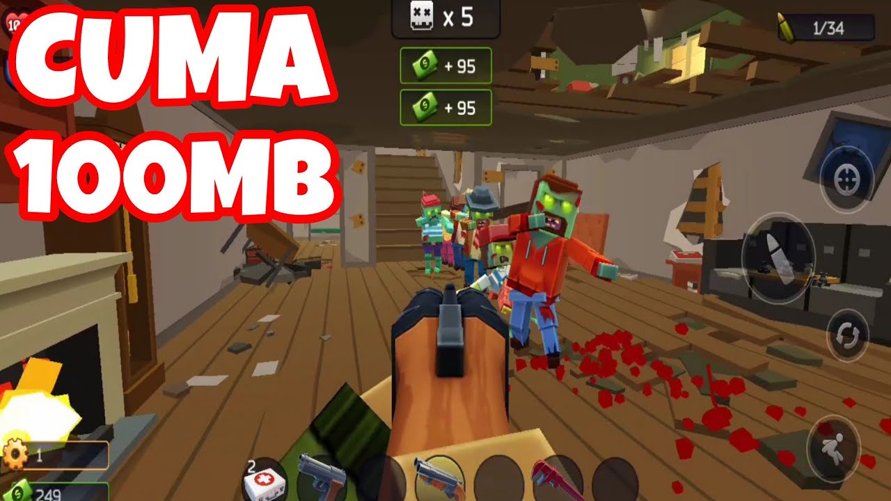 Pixel Combat: Zombie Strike android gameplay