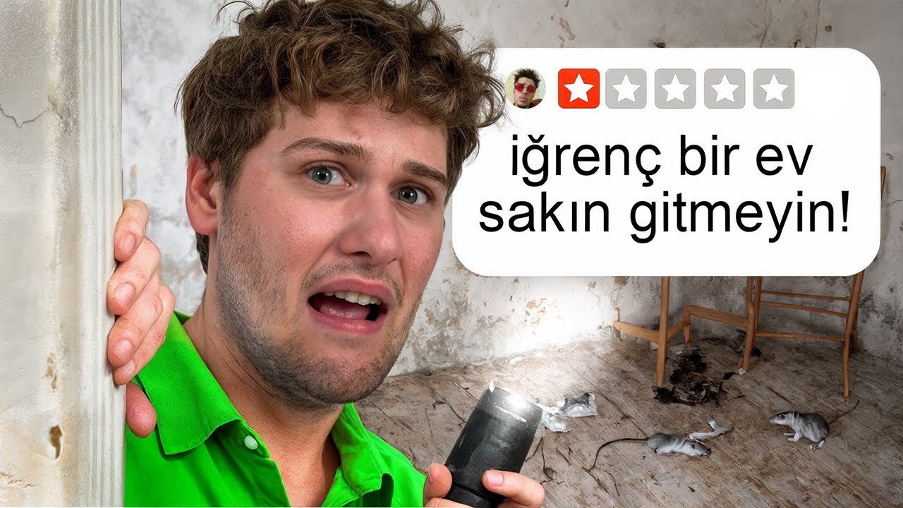 EN DÜŞÜK PUANLI AİRBNB'ler! (Kiralık Ev)