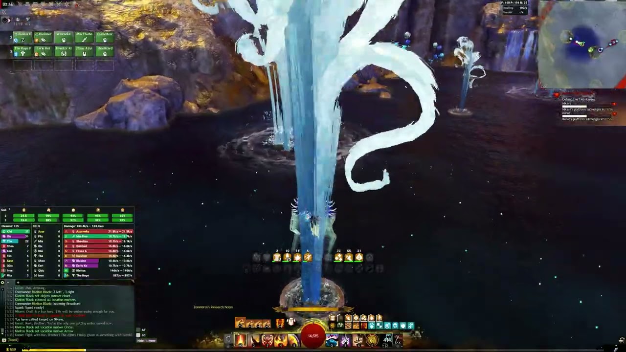 Condition Evoker | Twin Largos CM - Raid Wing 6: Mythwright Gambit - GW2