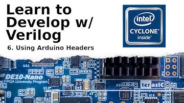 Using DE-10 Nano Arduino Headers - Verilog Development Tutorial p.6