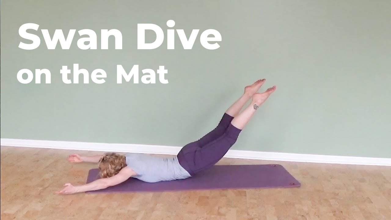 Swan Dive on the Mat ⎮Pilates Encyclopedia YouTube