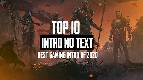 TOP 10 GAMING INTRO [ WITHOUT TEXT ] || FREE DOWNLOAD || M2D GAMING
