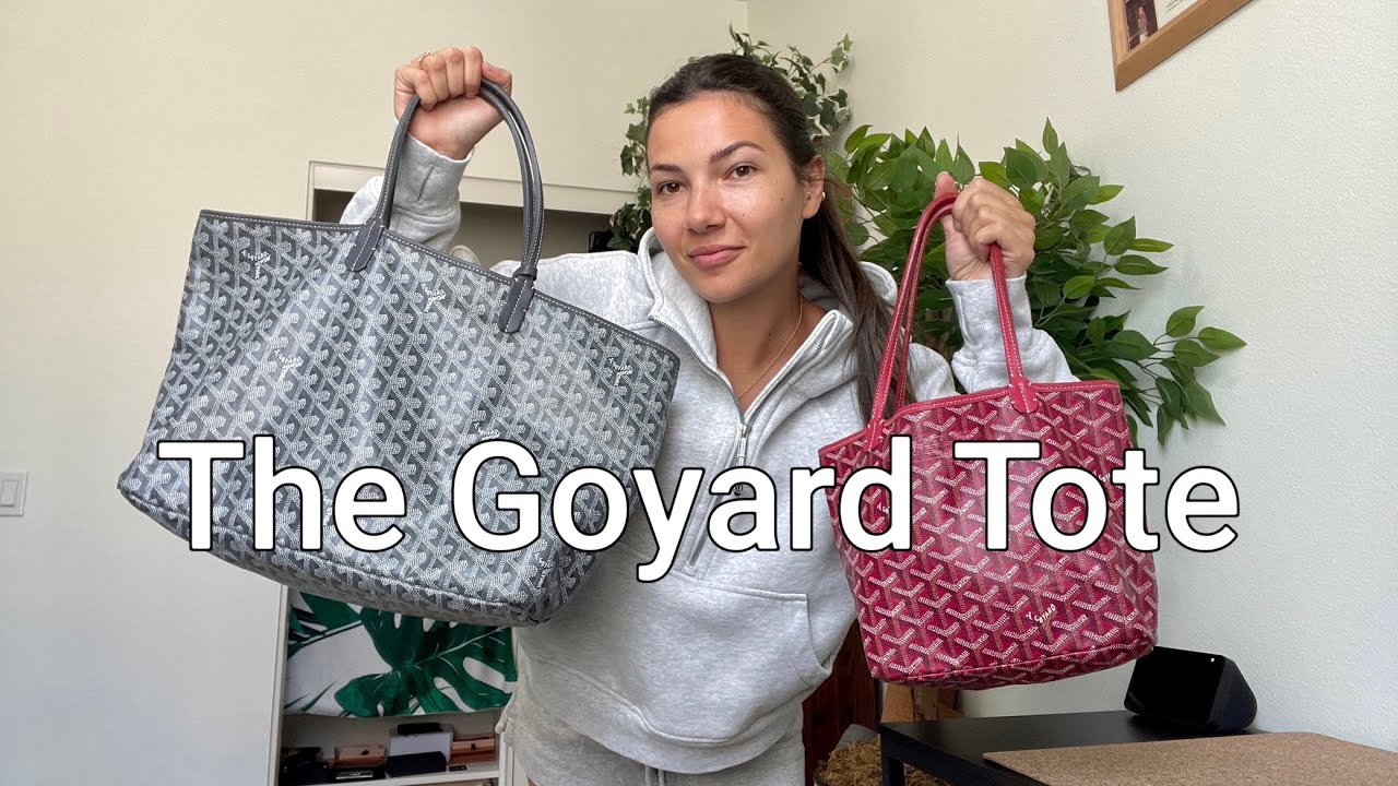 Goyard tote size comparison between st louis pm and artois mm #goyardt, Goyard Size Comparison