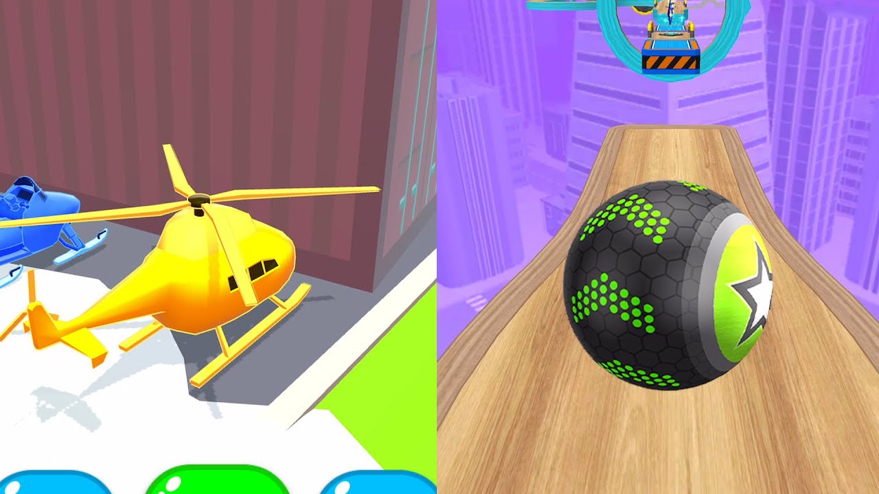 Shape Shifting VS Going Balls - Android iOS Gameplay SHAPE GAMES #2